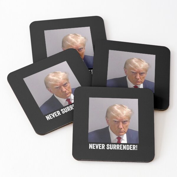 Item preview, Trump Mugshot Never Surrender designed and sold by lasgersujf.