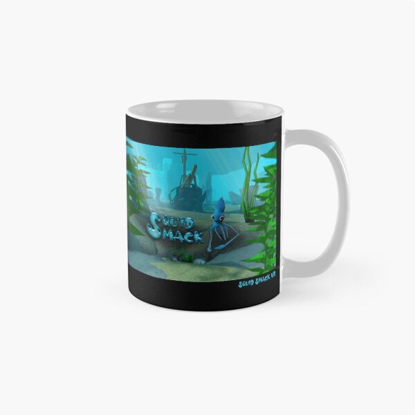 Item preview, The Epic Cool Squid Smack Logo and Underwater Shipwreck 3D Game picture (used in the Cover Logo for Squid Smack VR!) designed and sold by SquidSmackMerch.