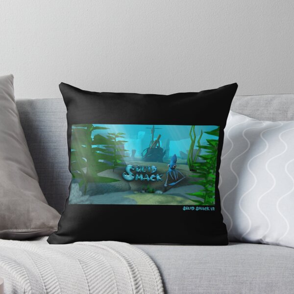 Item preview, The Epic Cool Squid Smack Logo and Underwater Shipwreck 3D Game picture (used in the Cover Logo for Squid Smack VR!) designed and sold by SquidSmackMerch.