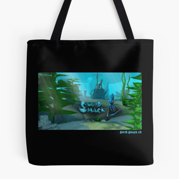 Item preview, The Epic Cool Squid Smack Logo and Underwater Shipwreck 3D Game picture (used in the Cover Logo for Squid Smack VR!) designed and sold by SquidSmackMerch.