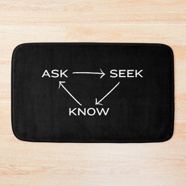 Item preview, Ask, Seek, Know - Leadership, Philosophy, and Intellectual Quotes designed and sold by ethanzakicab.