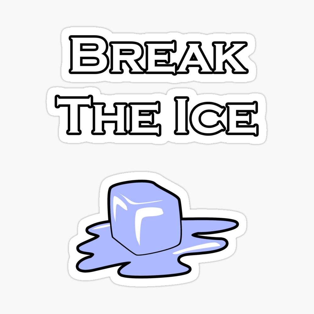 break the ice, clipart