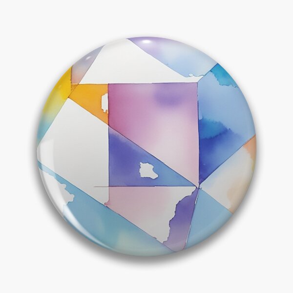 Item preview, Mastering Abstract Watercolor Art: Fusion of Fluidity and Geometric Precision with Masking Tape designed and sold by CharmingChic.