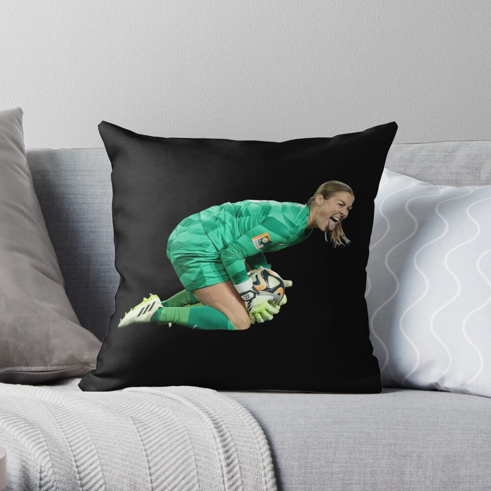 Mary Earps Throw Pillow for Sale by Roshan Singh