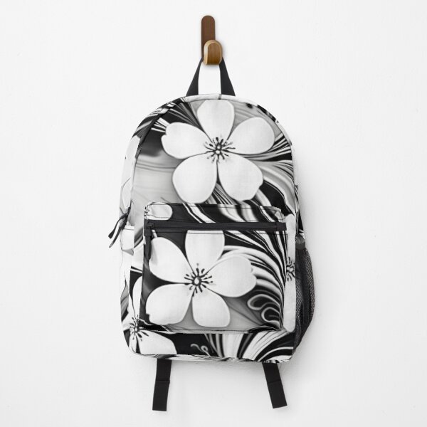 Item preview, Black and White Floral Marble Design designed and sold by BirdsnStuff.
