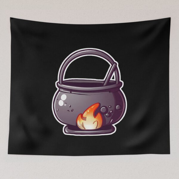 Item preview, Cauldron on the edge of fire 	 designed and sold by eekhpepzbl39.