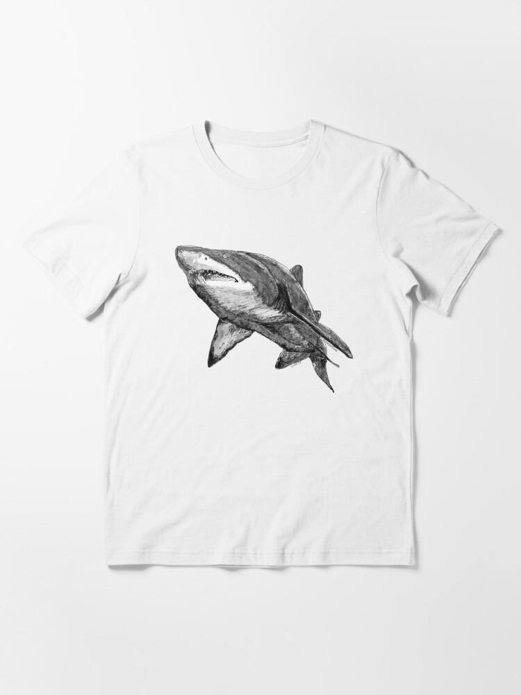 Thumbnail 2 of 7, Essential T-Shirt, Nancy the Grey Nurse Shark designed and sold by Wildcard-Sue.