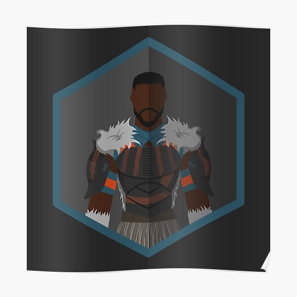 M'Baku Character Icon Fanart Poster