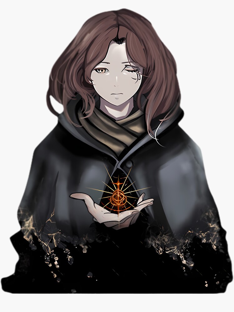 【レア】ELDEN RING ステッカー Melina FromSoftware Elden Ring Melina Melina of Elden Ring Melina Elden Ring 