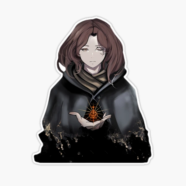 【レア】ELDEN RING ステッカー Melina FromSoftware Elden Ring Melina Melina of Elden Ring Melina Elden Ring 