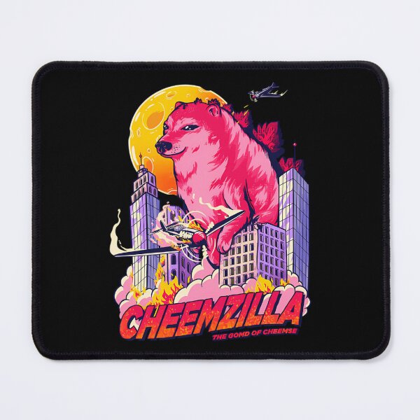 Item preview, Cheemzilla - The Gomd of Cheemse designed and sold by ChicArtlondon.