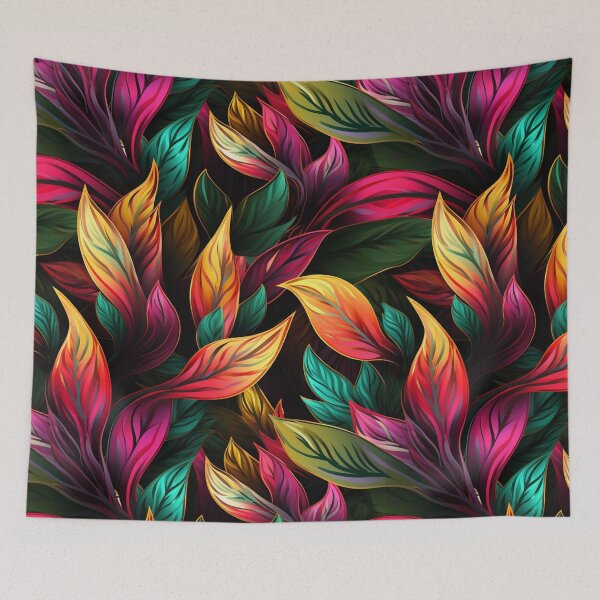 Item preview, Colorful leaves designed and sold by Snoobstyle.