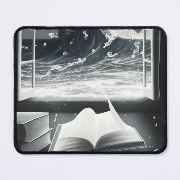 Item preview, The book is the window that opens the world and the ocean designed and sold by SameeraDammeyer.