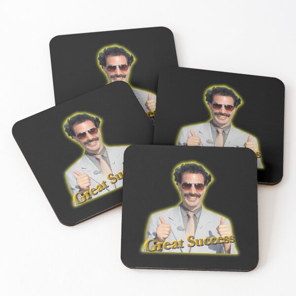 Item preview, Borat Great Success sticker designed and sold by CocoonsMarisol.