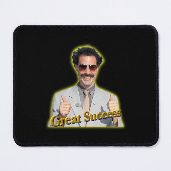 Item preview, Borat Great Success sticker designed and sold by CocoonsMarisol.