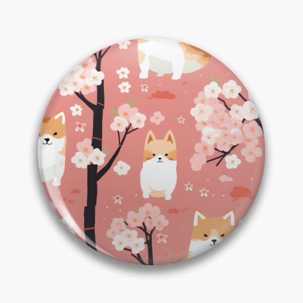Item preview, Shiba Cherry blossom designed and sold by M9-Linght.