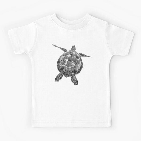 Kids Cali Sea Turtle Preserve Your Ocean Crew Neck T-Shirt - 101