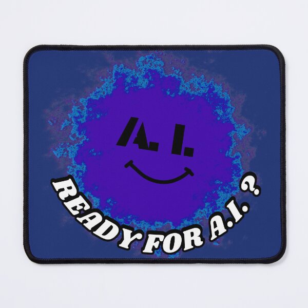 Item preview, Ready for A.I.? Artificial intelligence on a colored patch designed and sold by SplashTastic.