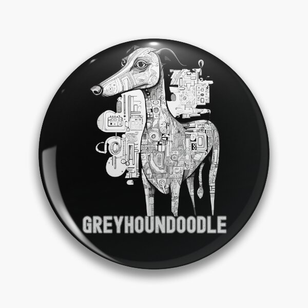 Item preview, Greyhoundoodle designed and sold by TheTrendsDesk.