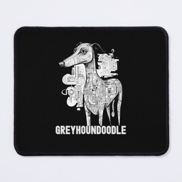 Item preview, Greyhoundoodle designed and sold by TheTrendsDesk.