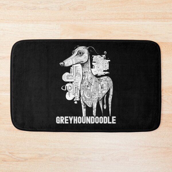 Item preview, Greyhoundoodle designed and sold by TheTrendsDesk.