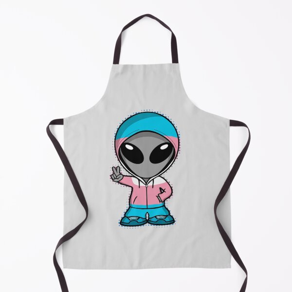Item preview, Space Alien Trans Pride Colors designed and sold by SpaceAlienTees.
