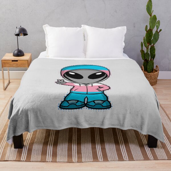 Item preview, Space Alien Trans Pride Colors designed and sold by SpaceAlienTees.