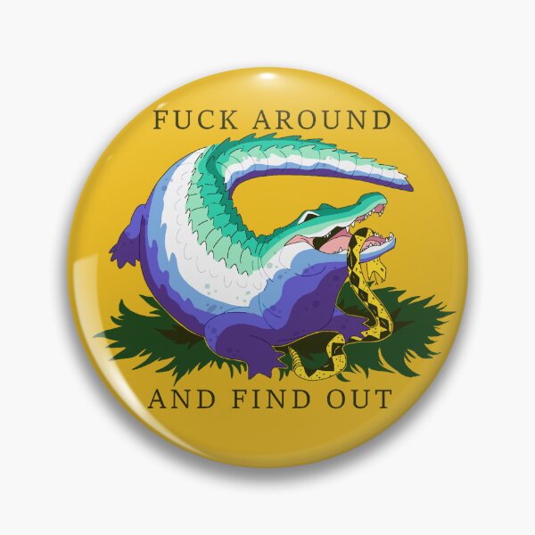 Item preview, MLM Alligator F*ck Around and Find Out designed and sold by WinterBirdi.