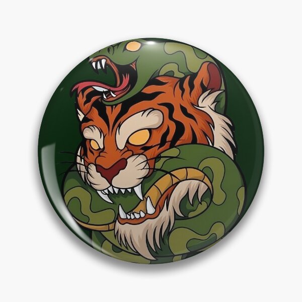 Item preview, Snake And Tiger designed and sold by Pedja Designs.