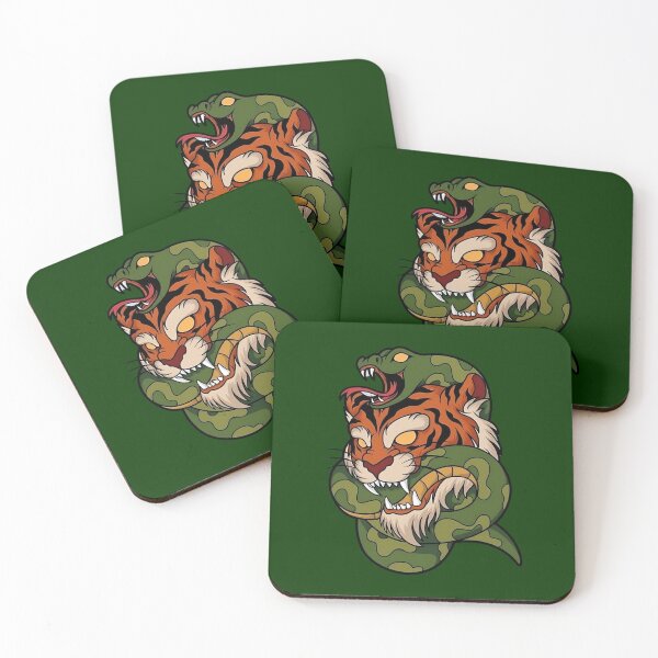Item preview, Snake And Tiger designed and sold by Pedja Designs.