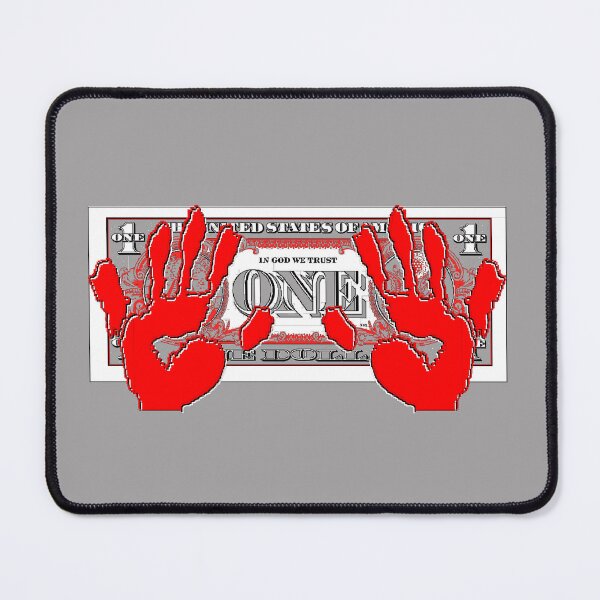 Item preview, palm print hand one dollar 1 banknote dolar designed and sold by 4rpixs.