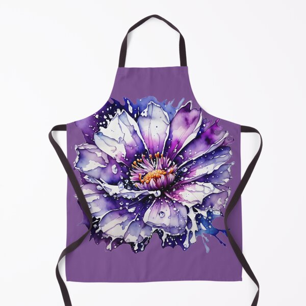 Item preview, Purple Splash Blooming Flower designed and sold by soloveyko.