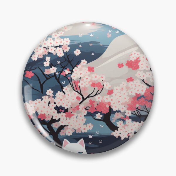 Item preview, Cherry blossom cats Japan designed and sold by M9-Linght.
