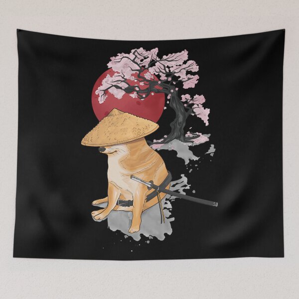 Item preview, meme cheems designed and sold by ChicArtlondon.