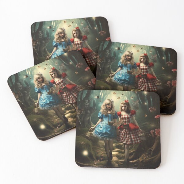 Item preview, Dorothy and Alice mushroom forest designed and sold by djhypnotixx.