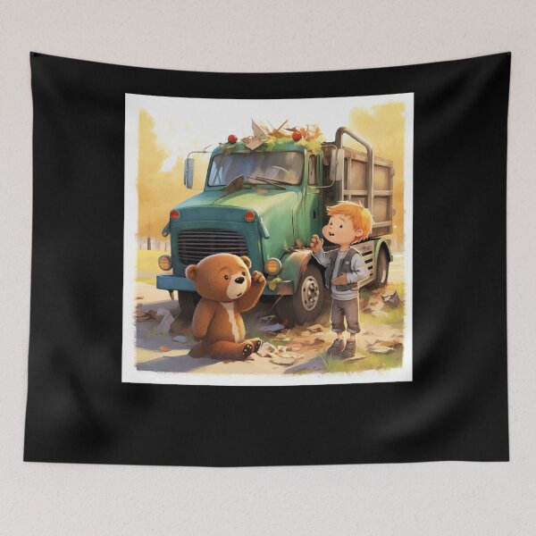 Item preview, Hank and Trash Truck Urban Adventure  Unique Designs for All designed and sold by peltaWaylon89.