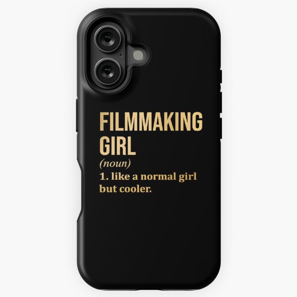 Item preview, Filmmaking Girl Definition in Gold designed and sold by XCIV.