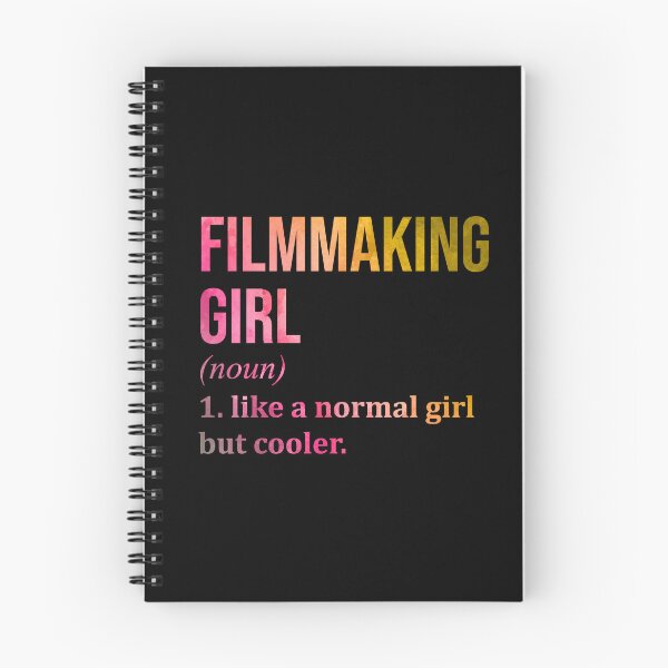 Item preview, Filmmaking Girl Definition in Watercolor designed and sold by XCIV.