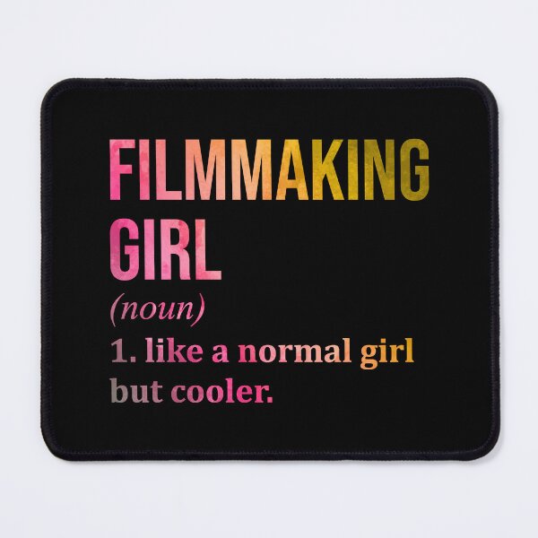 Artikelvorschau, Filmemacher-Mädchen-Definition in Aquarell entworfen und verkauft von XCIV.