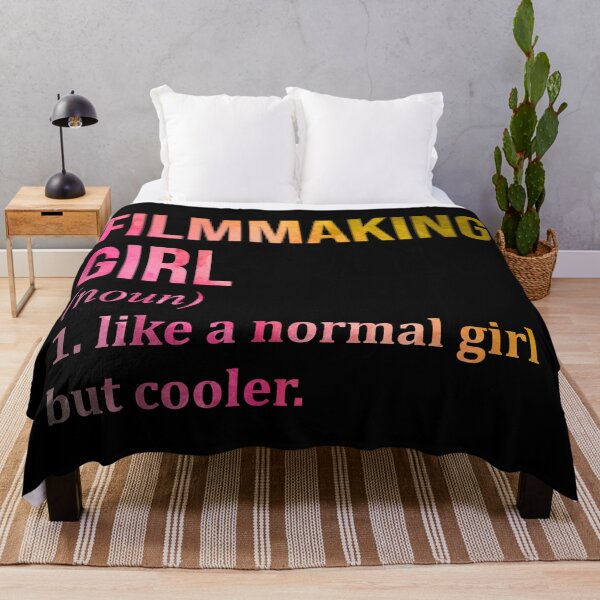 Item preview, Filmmaking Girl Definition in Watercolor designed and sold by XCIV.
