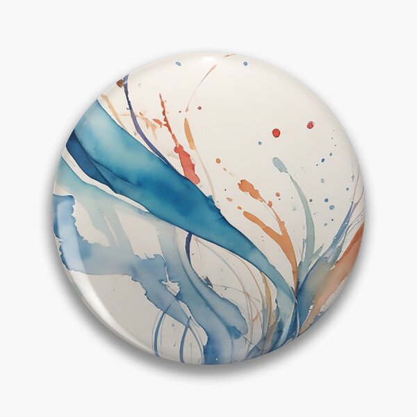 Item preview, Dynamic Abstract Watercolor Art: Capturing Movement and Vitality designed and sold by CharmingChic.