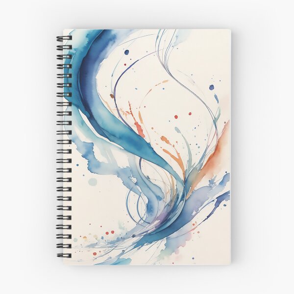 Artikelvorschau, Dynamic Abstract Watercolor Art: Capturing Movement and Vitality entworfen und verkauft von CharmingChic.