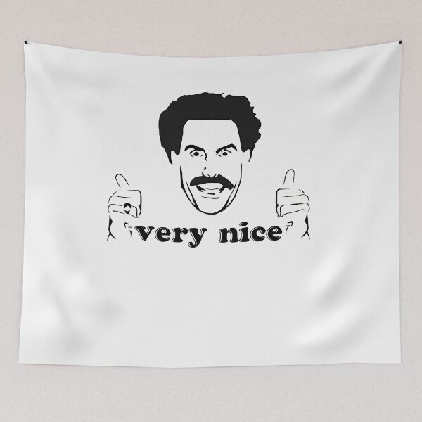 Item preview, Borat Very Nice designed and sold by CocoonsMarisol.
