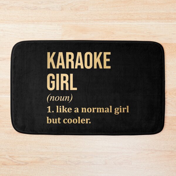 Item preview, Karaoke Girl Definition in Gold designed and sold by XCIV.