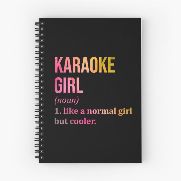 Item preview, Karaoke Girl Definition in Watercolor designed and sold by XCIV.