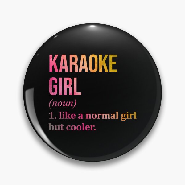 Item preview, Karaoke Girl Definition in Watercolor designed and sold by XCIV.