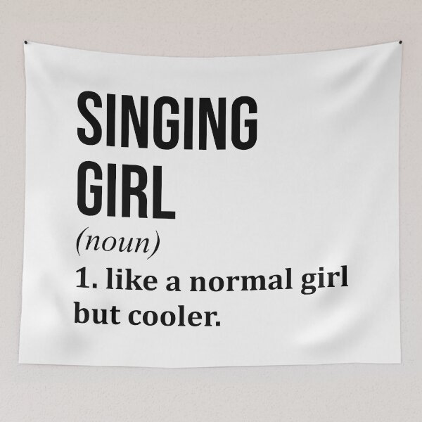 Item preview, Singing Girl Definition designed and sold by XCIV.