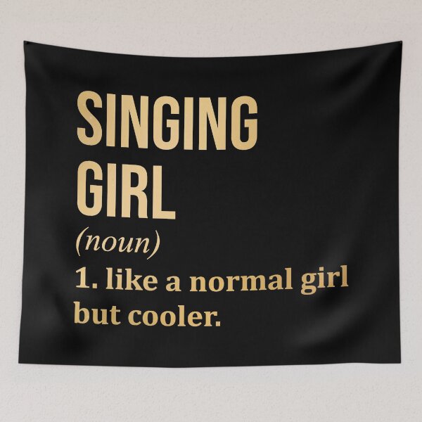 Item preview, Singing Girl Definition in Gold designed and sold by XCIV.