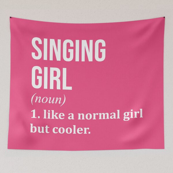 Item preview, Singing Girl Definition for Women designed and sold by XCIV.