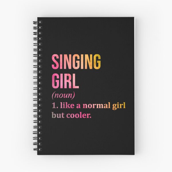 Item preview, Singing Girl Definition in Watercolor designed and sold by XCIV.